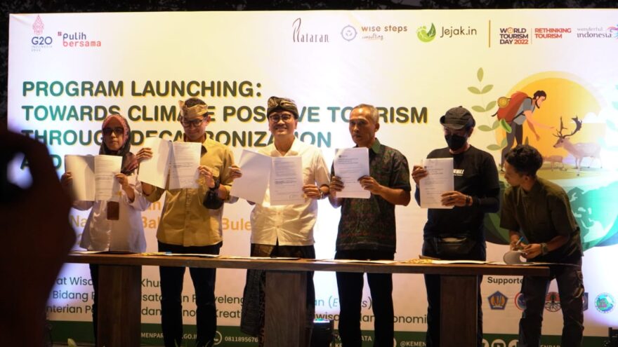 Launching Program Toward Climate Positive Tourism